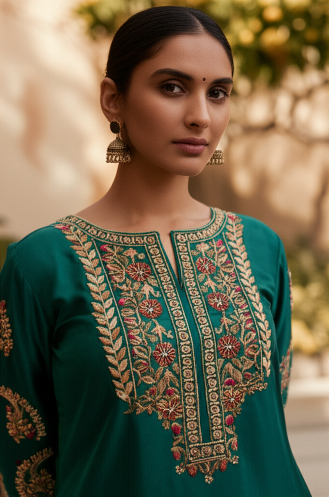 Kurta Bordada